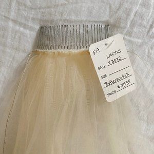 Butterscotch Bridal Veil